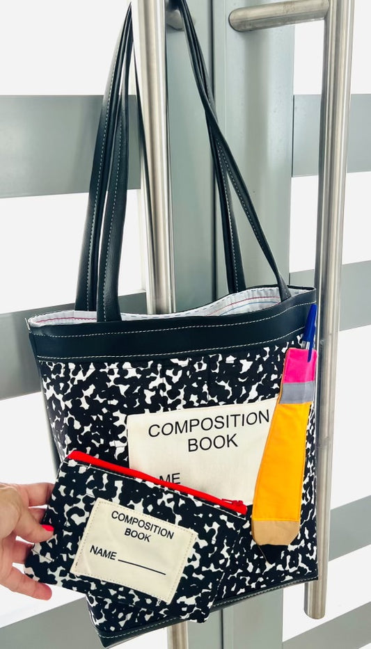 COMPOSITION BOOK Tote Bag